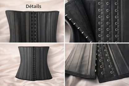 Corset Sculptant 25 Baleines - Gaine Latex Haute Compression