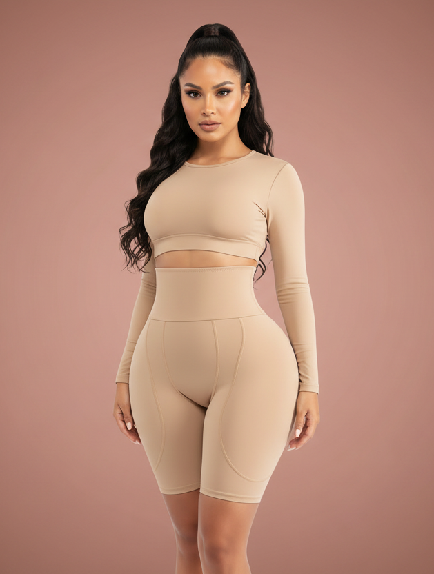 Short Sculptant Push-Up - Galbeur de Fesses et Affineur de Taille