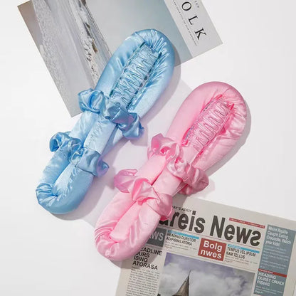 Bandeau Boucleur Sans Chaleur - Boucles Douces et Brillantes Sans Abîmer Vos Cheveux